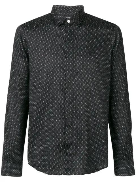 polka dot pattern shirt by EMPORIO ARMANI