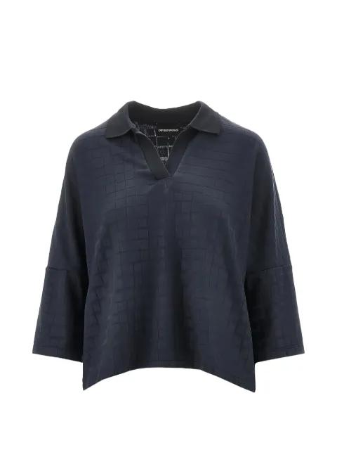 polo-collar T-shirt by EMPORIO ARMANI