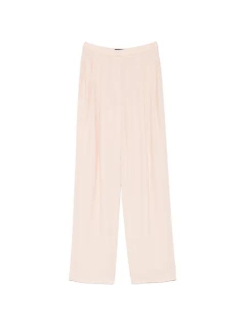 powder pleated trousers by EMPORIO ARMANI