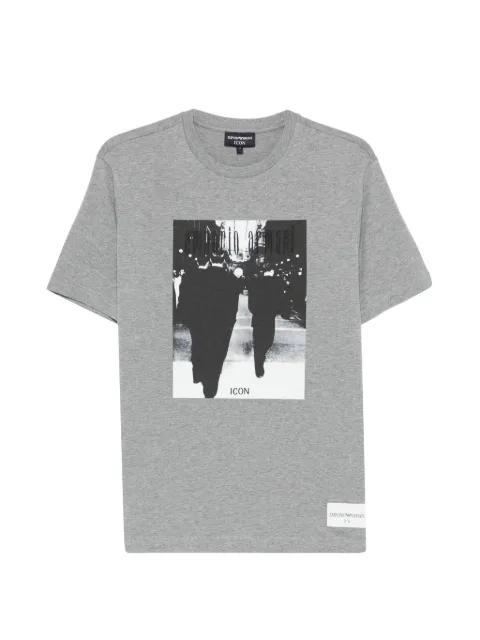 printed T-shirt by EMPORIO ARMANI