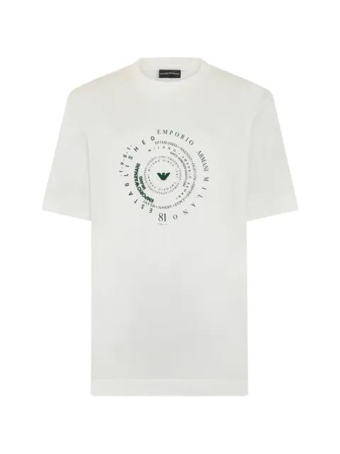 printed T-shirt by EMPORIO ARMANI