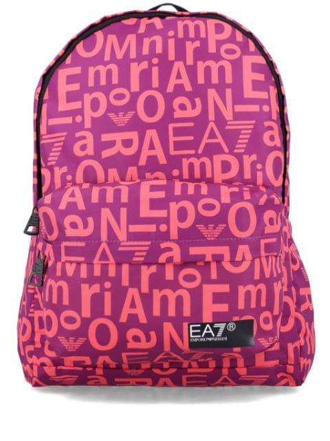 printed backpack by EMPORIO ARMANI