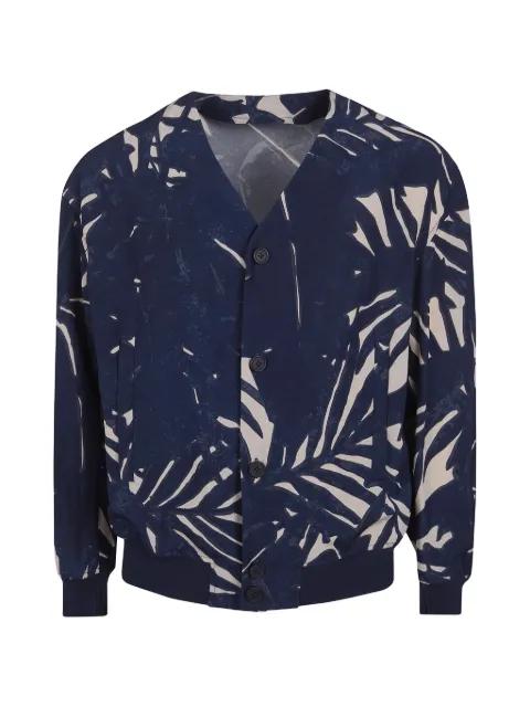 printed shirt jacket by EMPORIO ARMANI