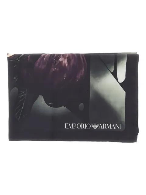 printed silk scarf by EMPORIO ARMANI