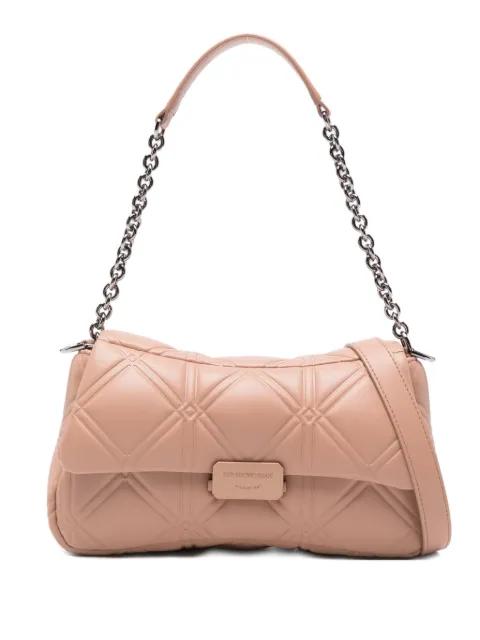 quilted shoulder bag by EMPORIO ARMANI