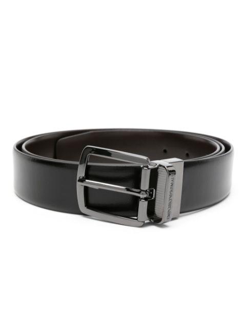 reversible leather belt by EMPORIO ARMANI