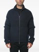 ribbed-knit wool cardigan by EMPORIO ARMANI