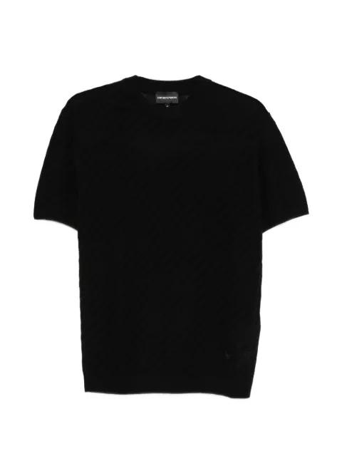 round-neck short-sleeve T-shirt by EMPORIO ARMANI