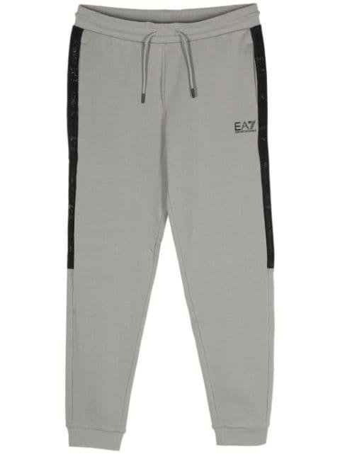 rubberised-logo track pants by EMPORIO ARMANI