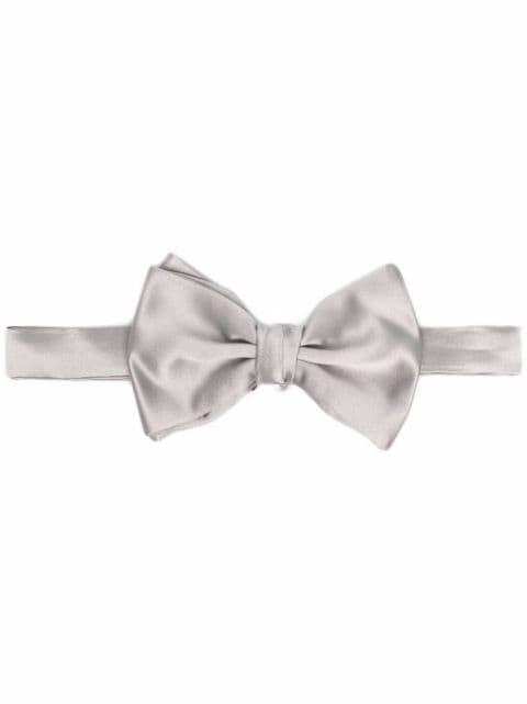 satin-finish bow tie by EMPORIO ARMANI