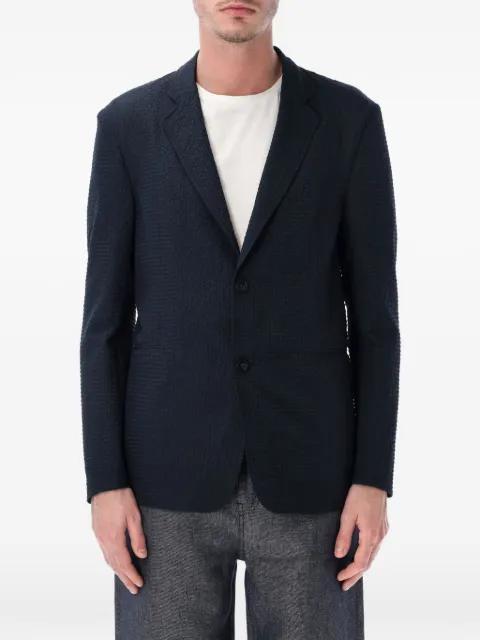 seersucker blazer by EMPORIO ARMANI