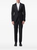shawl-lapel virgin-wool suit by EMPORIO ARMANI shawl-lapel virgin-wool suit by EMPORIO ARMANI