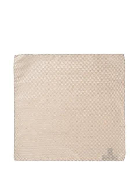 silk pocket square by EMPORIO ARMANI