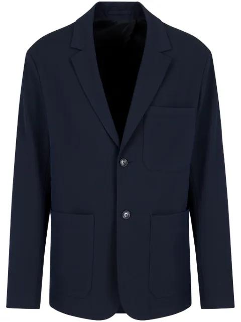 single-breasted blazer by EMPORIO ARMANI