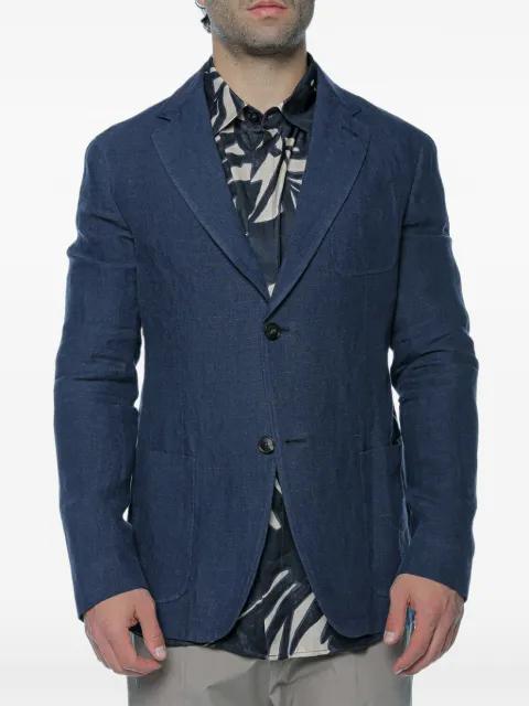 single-breasted blazer by EMPORIO ARMANI