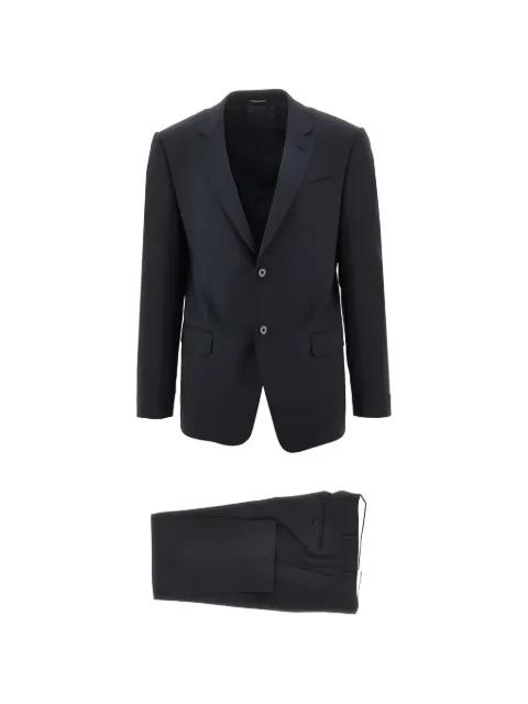single-breasted notched-lapel suit by EMPORIO ARMANI