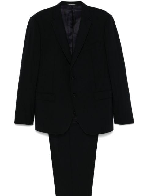 single-breasted suit by EMPORIO ARMANI