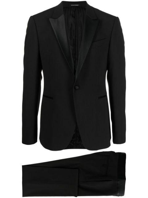 single-breasted suit by EMPORIO ARMANI