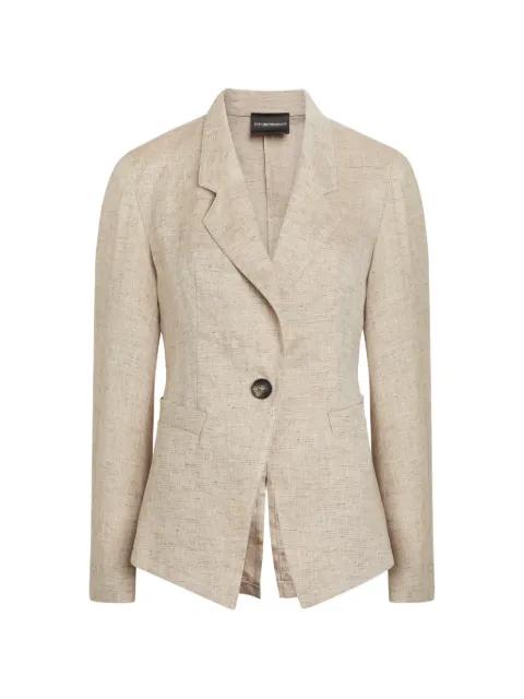 single-button blazer by EMPORIO ARMANI