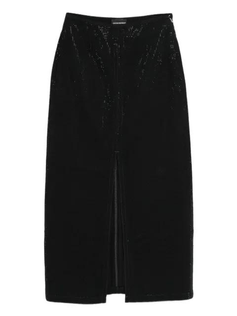 slit midi skirt by EMPORIO ARMANI