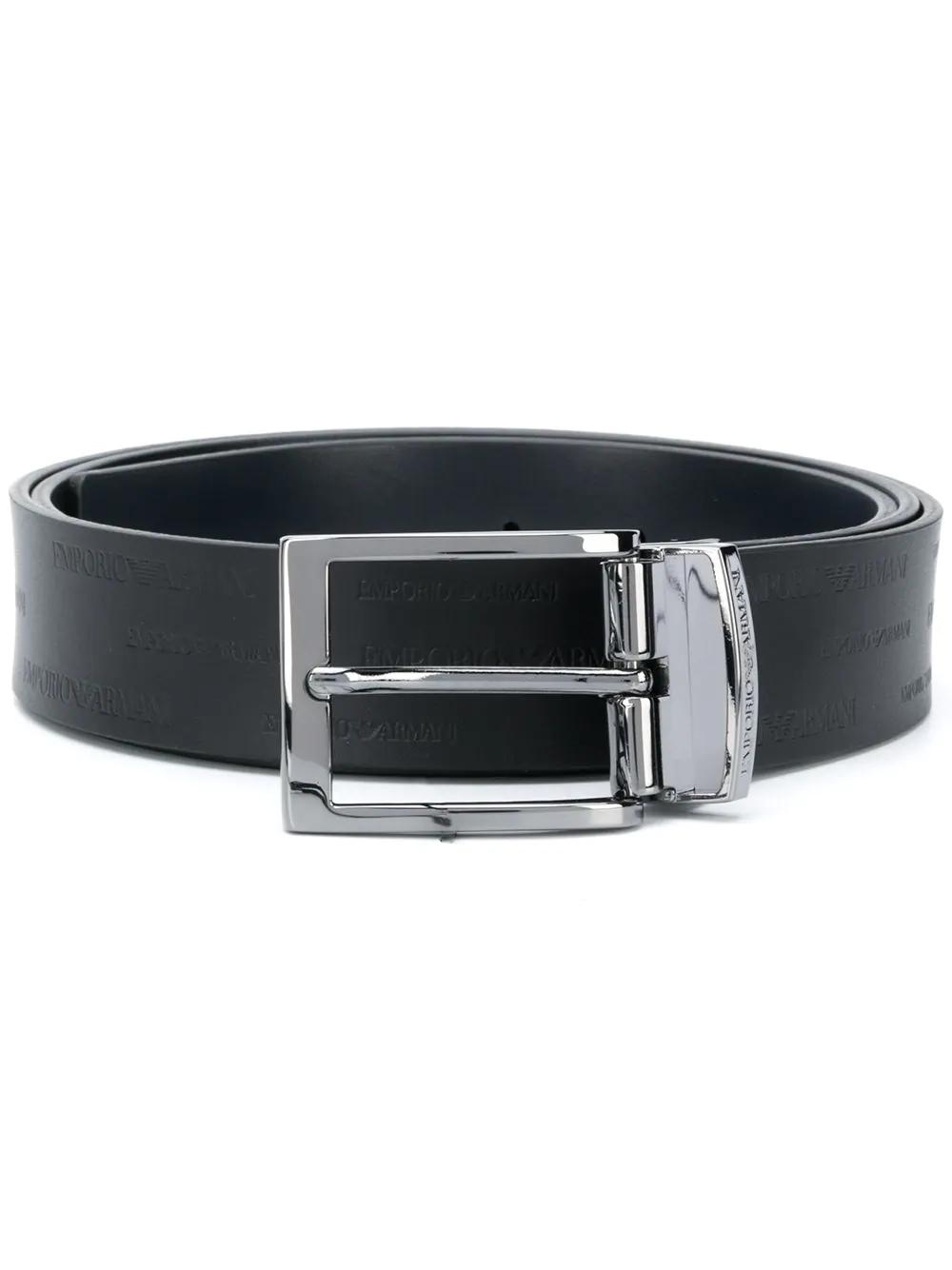 square-buckle belt by EMPORIO ARMANI