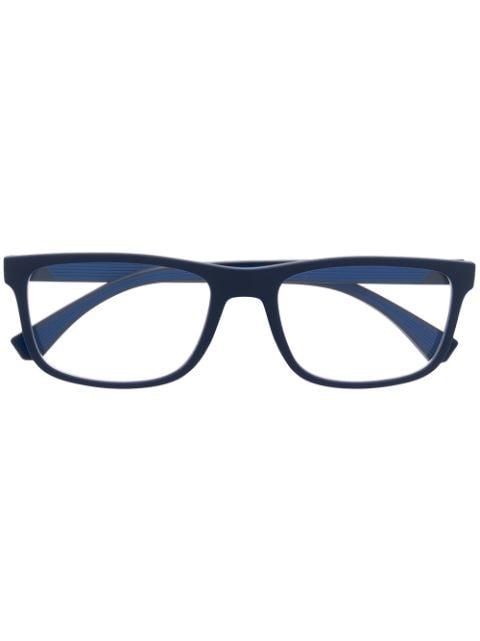 square frames glasses by EMPORIO ARMANI