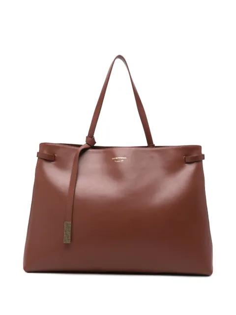 strap-detail shoulder bag by EMPORIO ARMANI