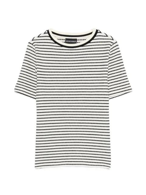 striped T-shirt by EMPORIO ARMANI