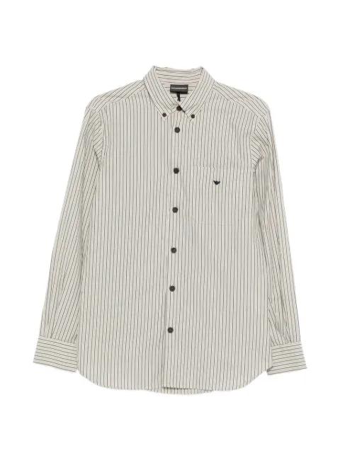 striped button shirt by EMPORIO ARMANI