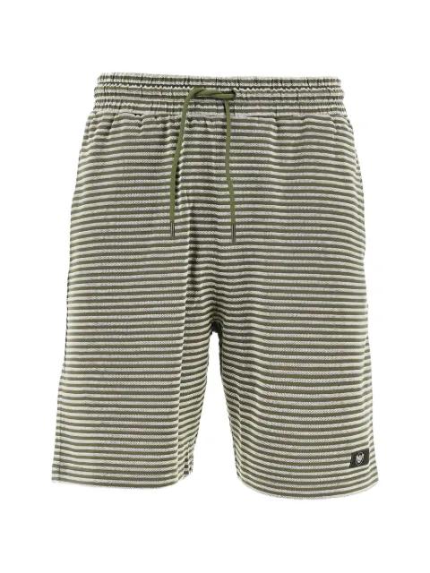 striped drawstring swim shorts by EMPORIO ARMANI
