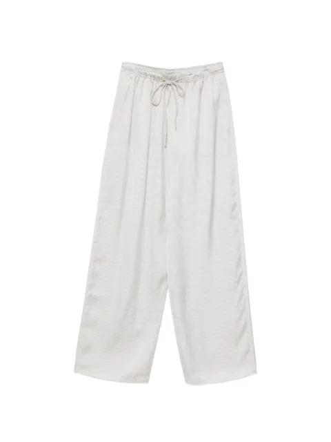 striped drawstring trousers by EMPORIO ARMANI