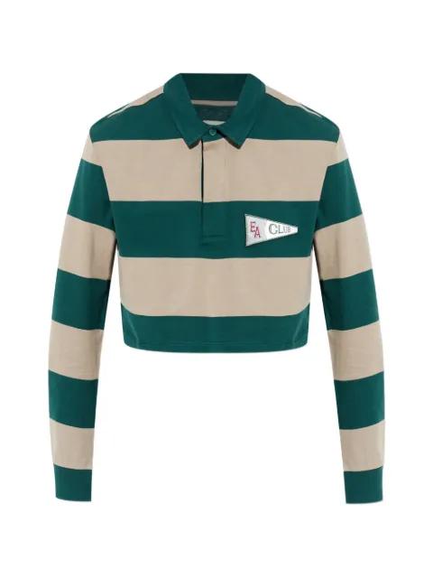 striped polo top by EMPORIO ARMANI