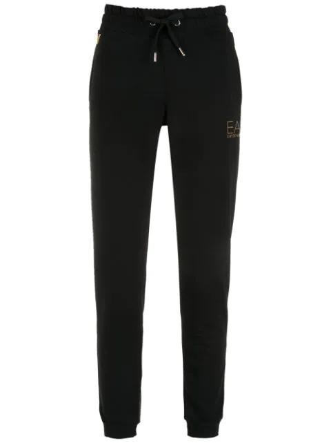 studded logo track pants by EMPORIO ARMANI