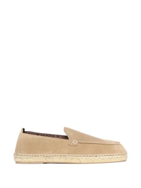 suede espadrilles by EMPORIO ARMANI