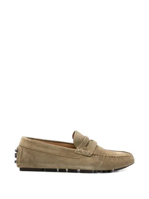 suede penny loafers by EMPORIO ARMANI