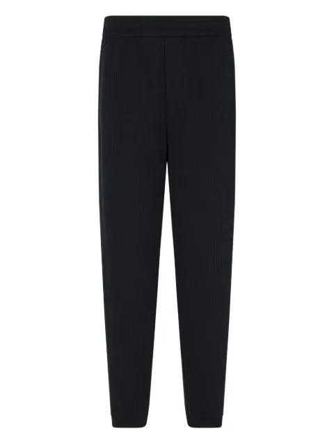 textured drawstring trousers by EMPORIO ARMANI