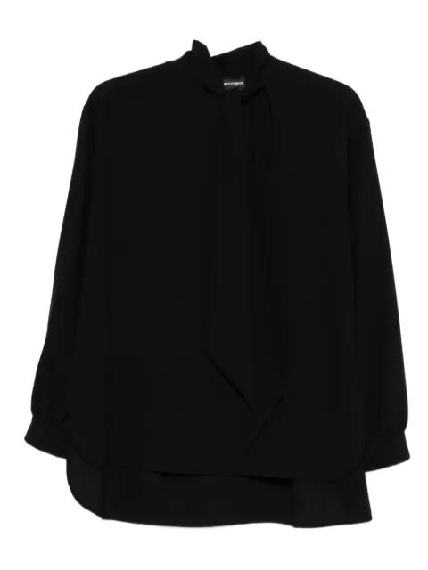 tie-neck blouse by EMPORIO ARMANI