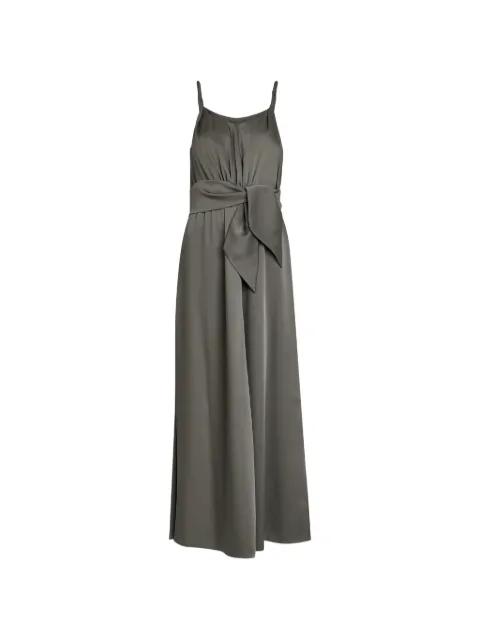 tie-waist maxi dress by EMPORIO ARMANI