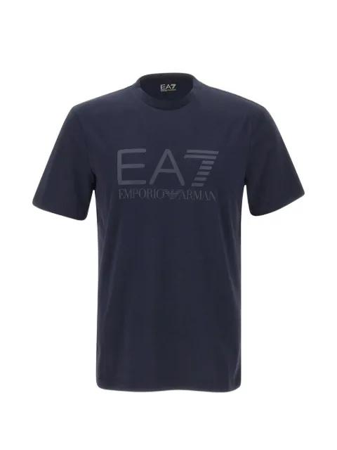 tonal logo print T-shirt by EMPORIO ARMANI