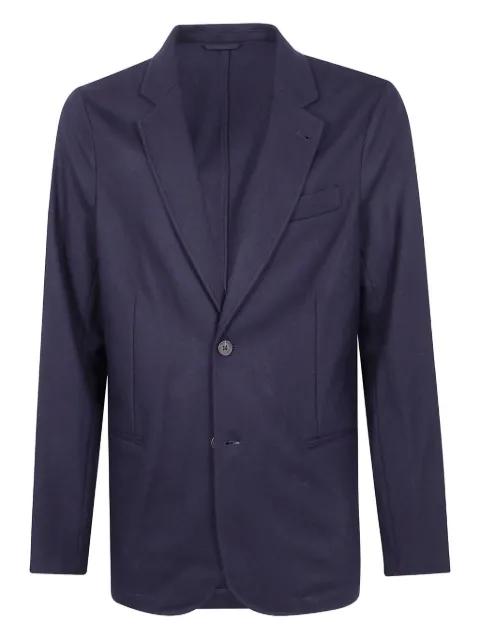 two-button wool blazer by EMPORIO ARMANI