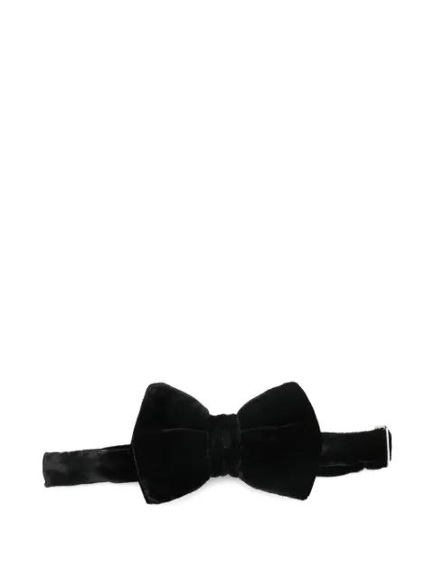 velvet bow tie by EMPORIO ARMANI