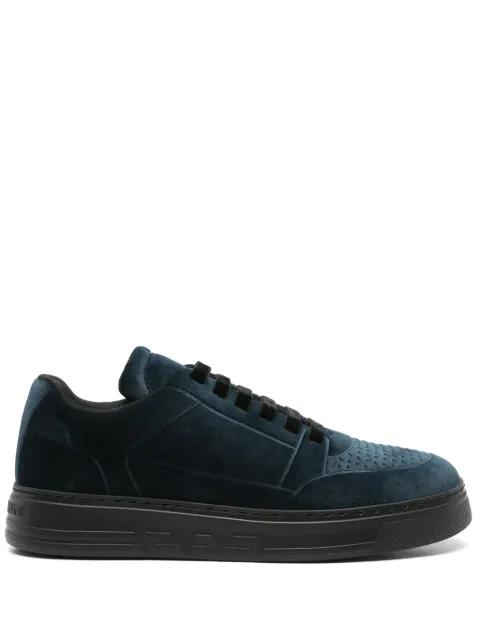 velvet sneakers by EMPORIO ARMANI