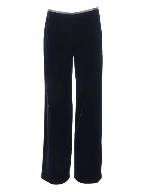 velvet trousers by EMPORIO ARMANI