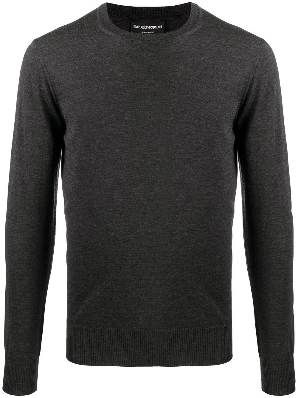 virgin wool-blend jumper by EMPORIO ARMANI