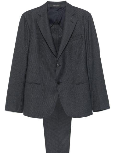 virgin wool suit by EMPORIO ARMANI