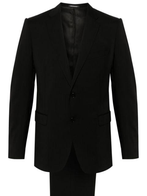virgin-wool suit by EMPORIO ARMANI