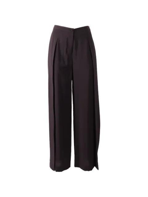 wide-leg trousers by EMPORIO ARMANI