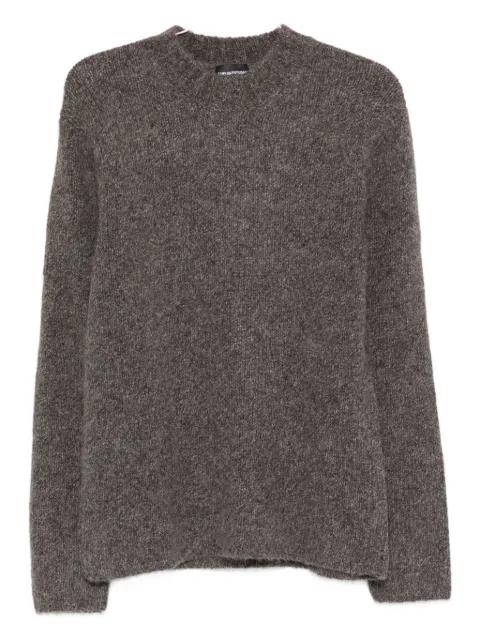 wool crew-neck sweater by EMPORIO ARMANI