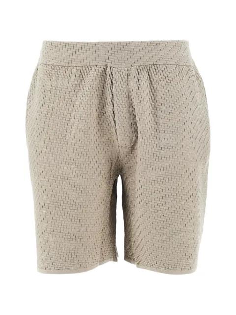 woven bermuda shorts by EMPORIO ARMANI