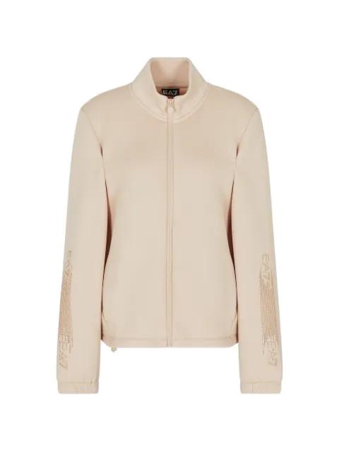 zip embellishment sweater by EMPORIO ARMANI